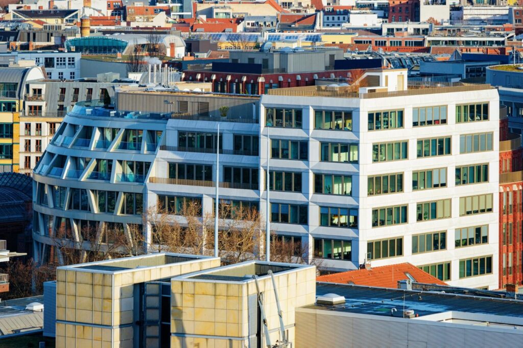 Moderne Gewerbeimmobilien in der Berliner Innenstadt